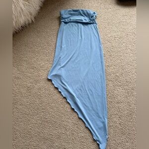 Urban Outfitters Blue Asymmetrical Dress